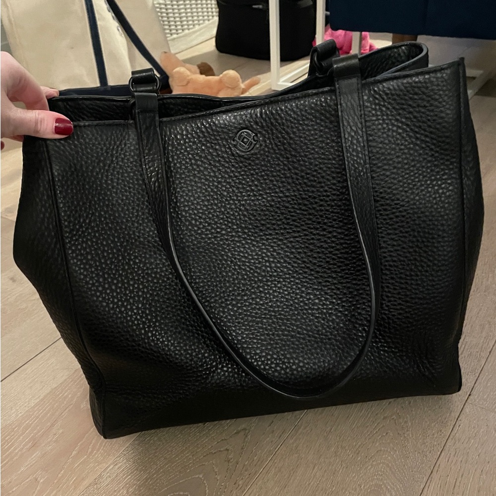 Dagne Dover allyn leather tote